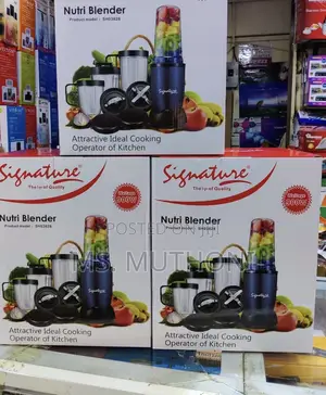 900w Motor Signature Nutri Blender (Model Sh03828)