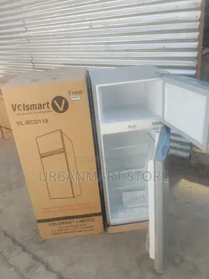Volsmart 118 Litres Double Door Refrigerator With Freezer