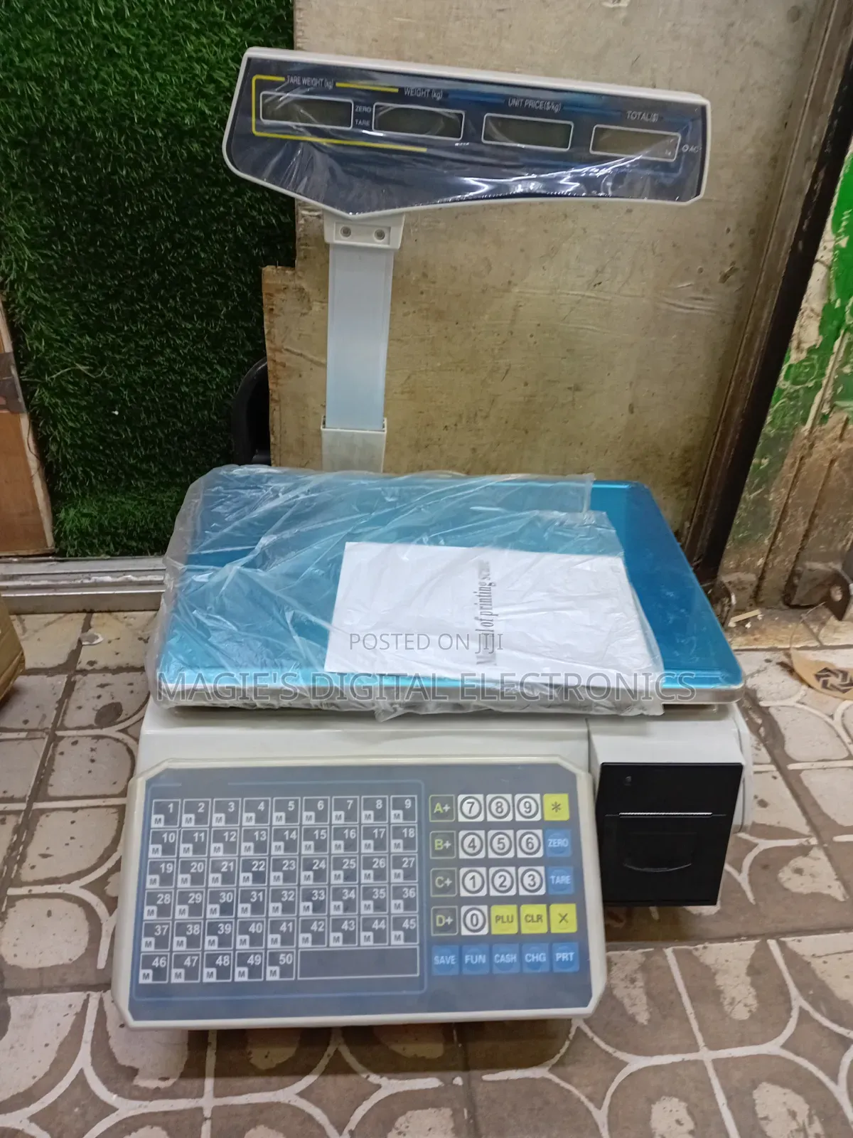 Top Integrated 30kg Barcode Scale