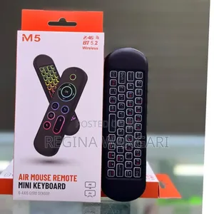 M5 Air Fly Mouse/Keyboard Compatible With Android Boxes,