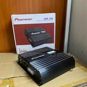 Powerful 2 Channel Audio System Designed Gm338 3500w Car Amplifier