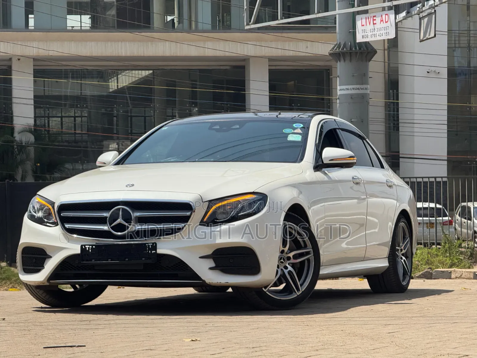 Mercedes-Benz E250 2019 White