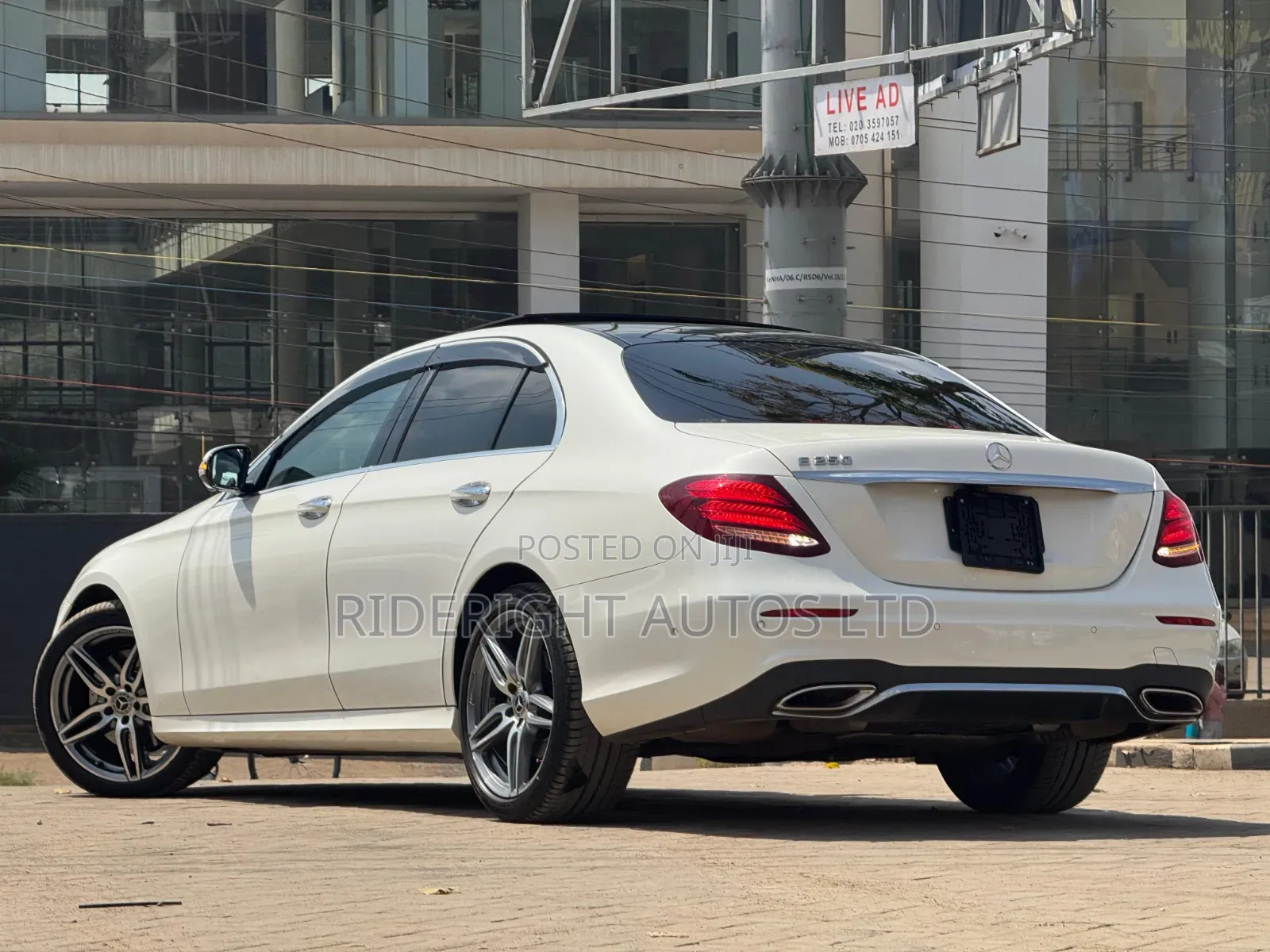 Mercedes-Benz E250 2019 White