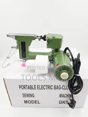 Gk9-2 Portable Electric Bag Closing Machine - Heavy Duty Sack Stitcher