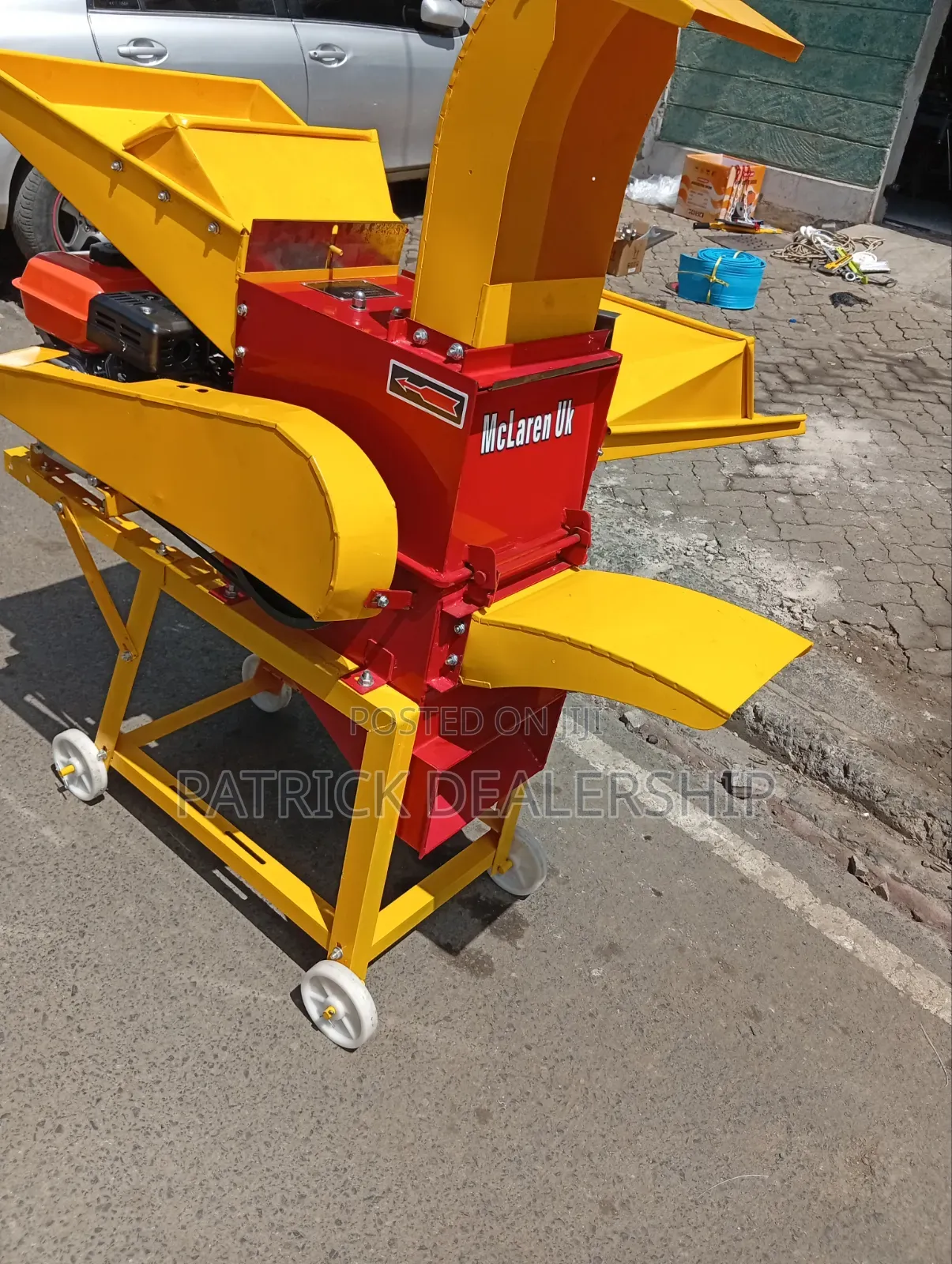 Petrol/Diesel Engine Driven Chaff Cutter