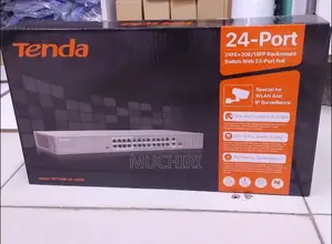 Original Tenda Tef1126p 24 Port Poe Switch