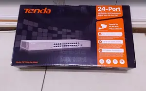 Tenda Tef1126p-24-250w 24-Port Rackmount Poe Switch