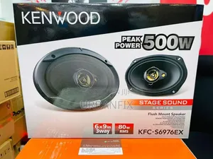 Kenwood 500watts 6 by 9 Oval Midrange Speakers- A Pair