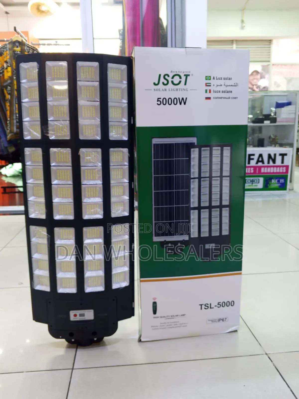Jsot TSL-5000 5000w Led Solar Security Light