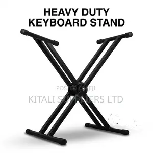 Heavy Duty Double-x Keyboard Stand