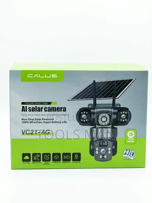 Calus 4g Solar Powered Ai Smart Security Camera Vc21-4g.