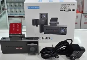 4g Dash Camera Dual Lens Vehicle Security Camera With Wireless Access