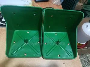 Hardened Plastic Holders Designed for Livestock Mineral or Salt Licks.