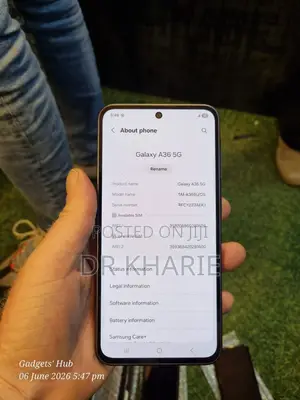 Samsung Galaxy A36 128 GB Black