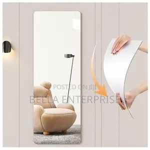 Rectangular Acrylic Mirror Oles and Can Be Applied Anywhere.