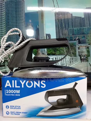 Dry Iron 1000watts/ Ailyons Dry Ironbox