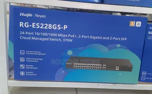 Ruijie 24port Gigabit Poe Clound Managed Switch 370w