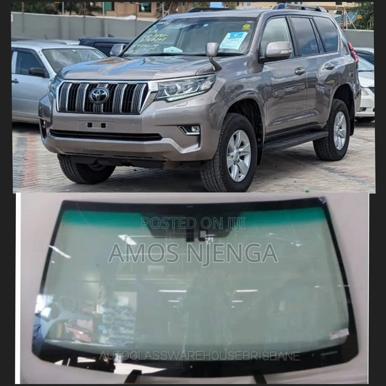 Toyota Landcruiser Prado Front Windscreen