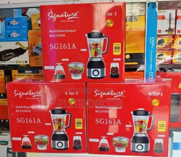 4-in-1 Blender – Multifunction Kitchen Blender Grinder