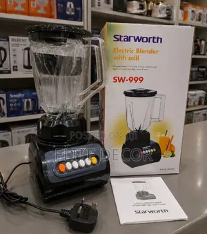 Starworth 2-in-1 Blender With Grinder