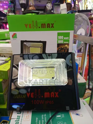 Veii.Max 100w Solar Flood Light Ip65 Waterproof Security Lamp