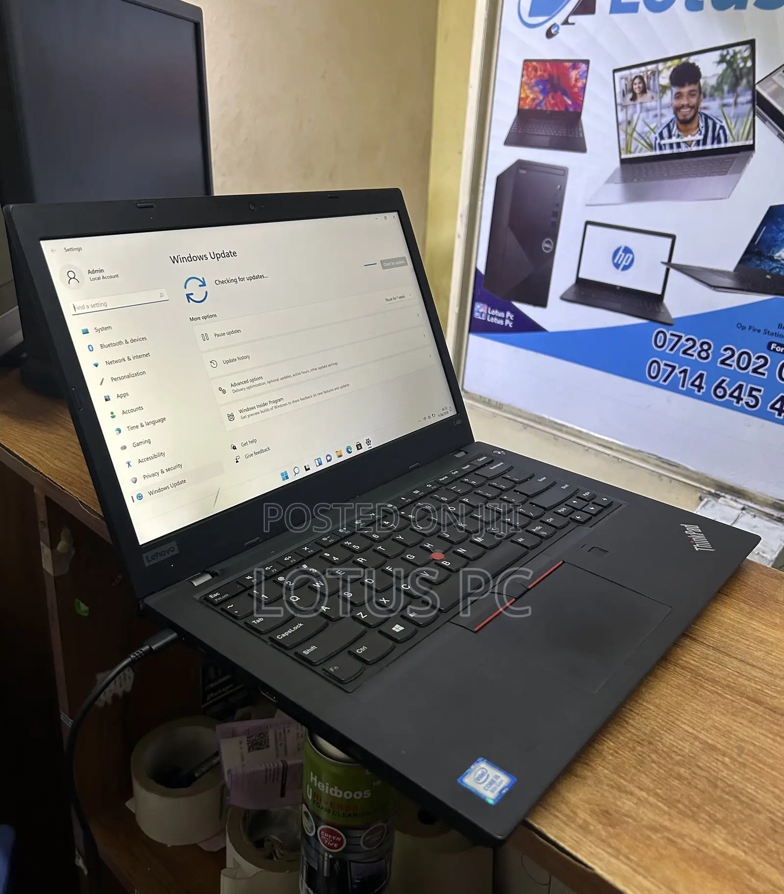 Laptop Lenovo ThinkPad L480 4GB Intel Core i5 SSD 256GB