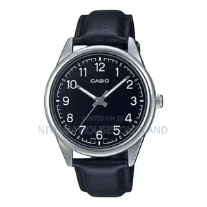 Casio MTP-V005l-1b4 Leather Strap Watch for Men