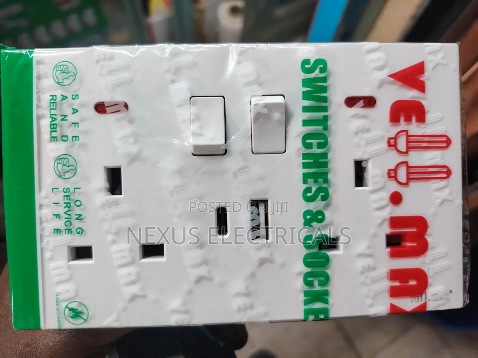 Twin Socket With Usb