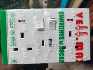 Twin Socket With Usb