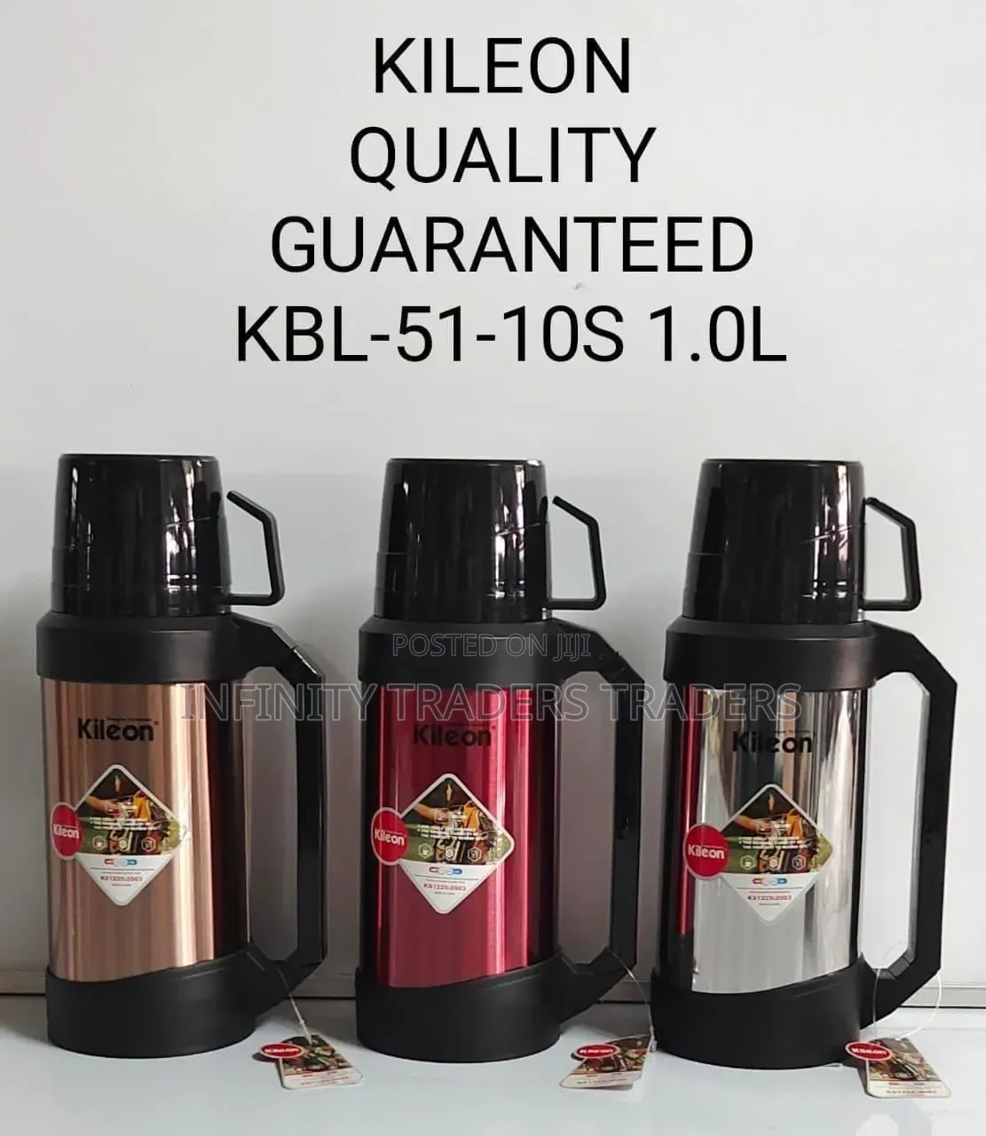 Kileon 1ltr Breakable Flask
