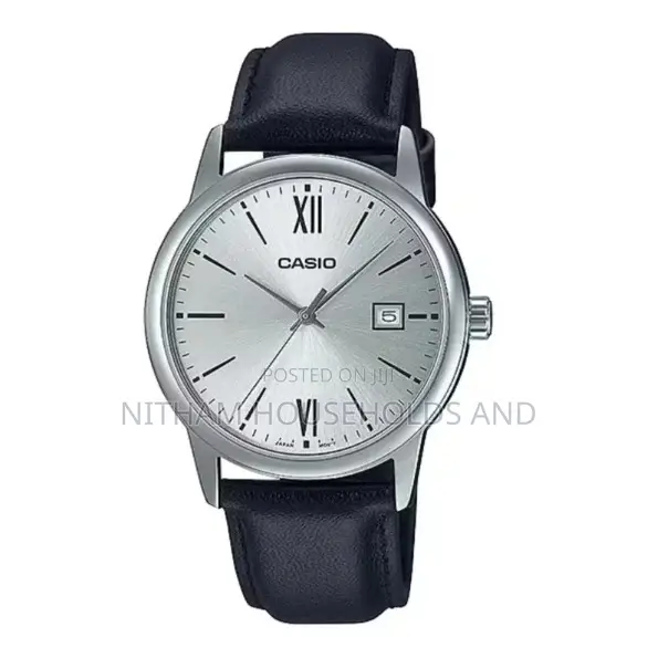 Casio MTP-V002l-7b3 Leather Strap Watch for Men