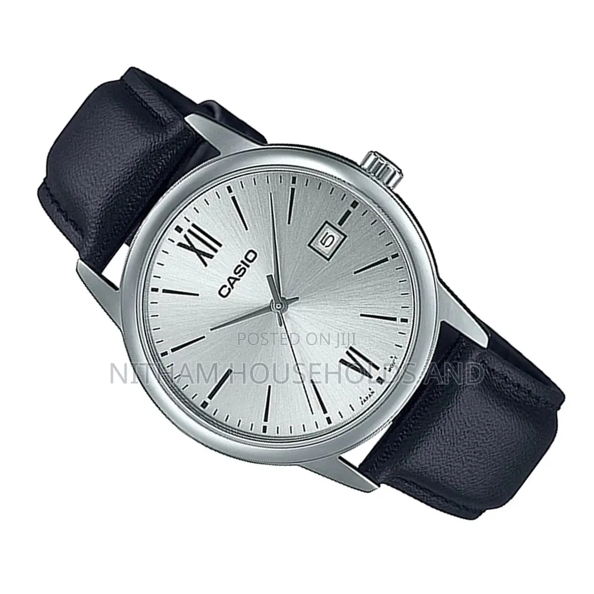 Casio MTP-V002l-7b3 Leather Strap Watch for Men