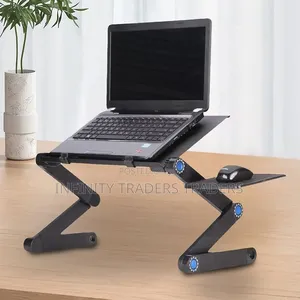 *Laptop Stand With Mouse Rest and Fan