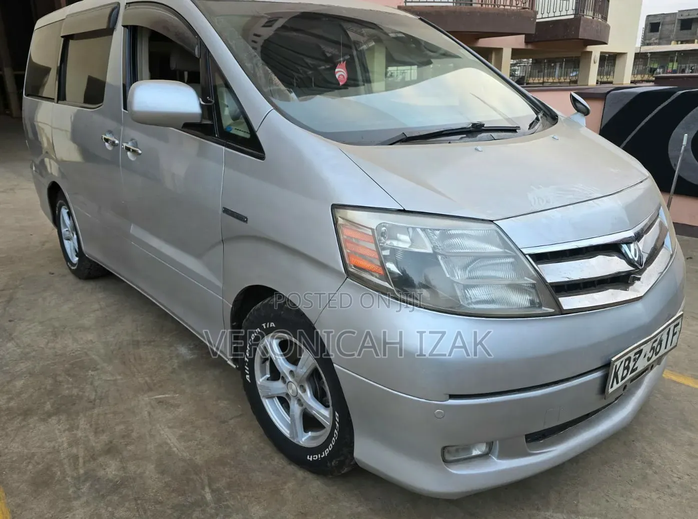 Toyota Alphard 2007 Silver