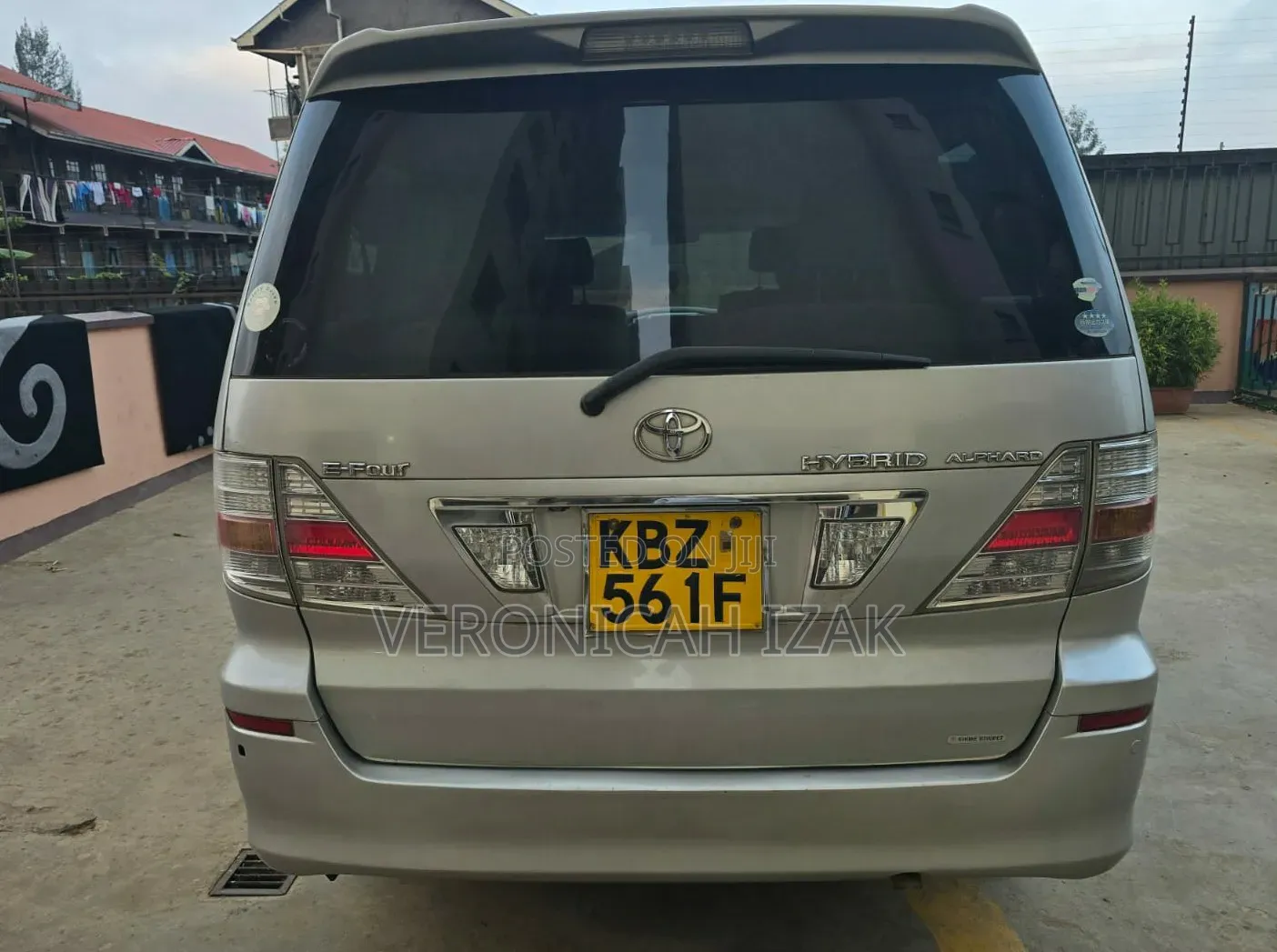 Toyota Alphard 2007 Silver