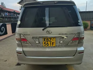 Toyota Alphard 2007 Silver