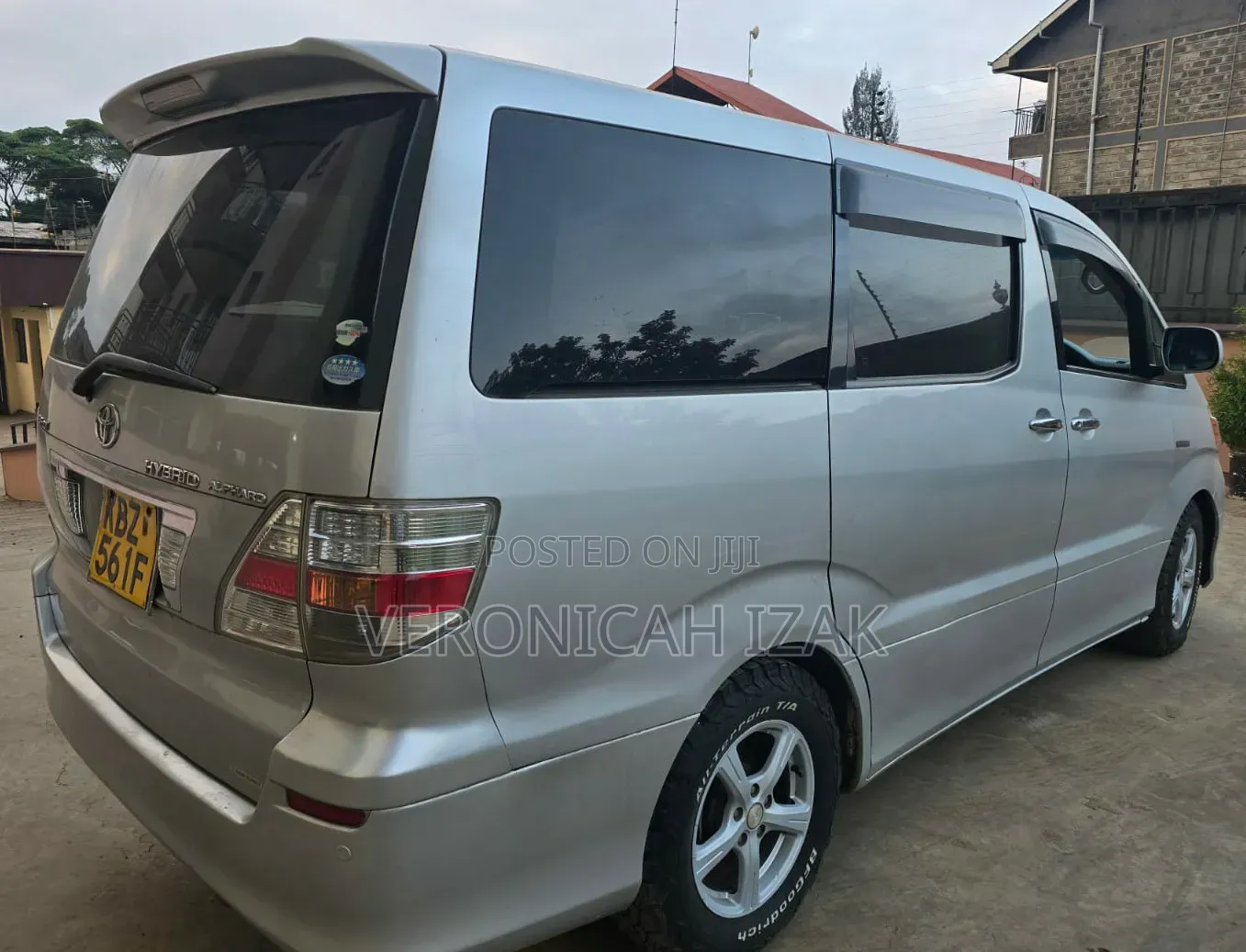 Toyota Alphard 2007 Silver