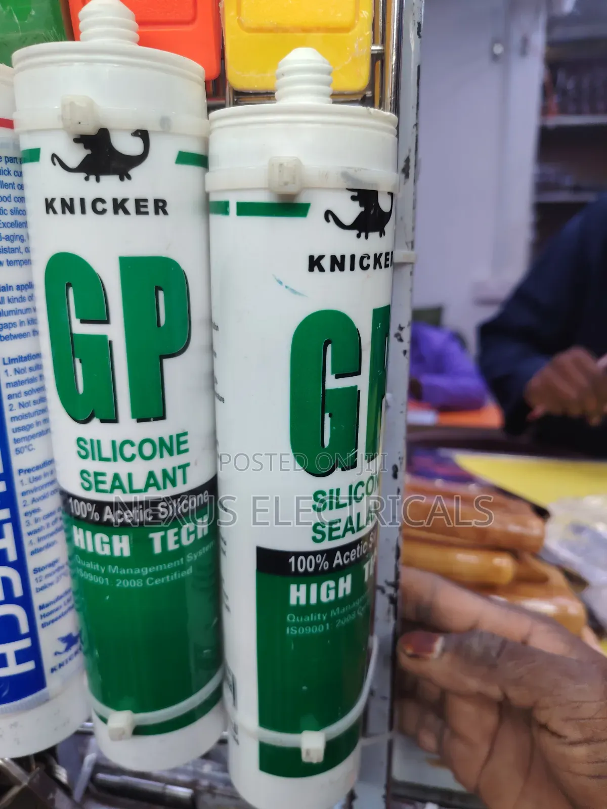Silicone Gp Clear Black