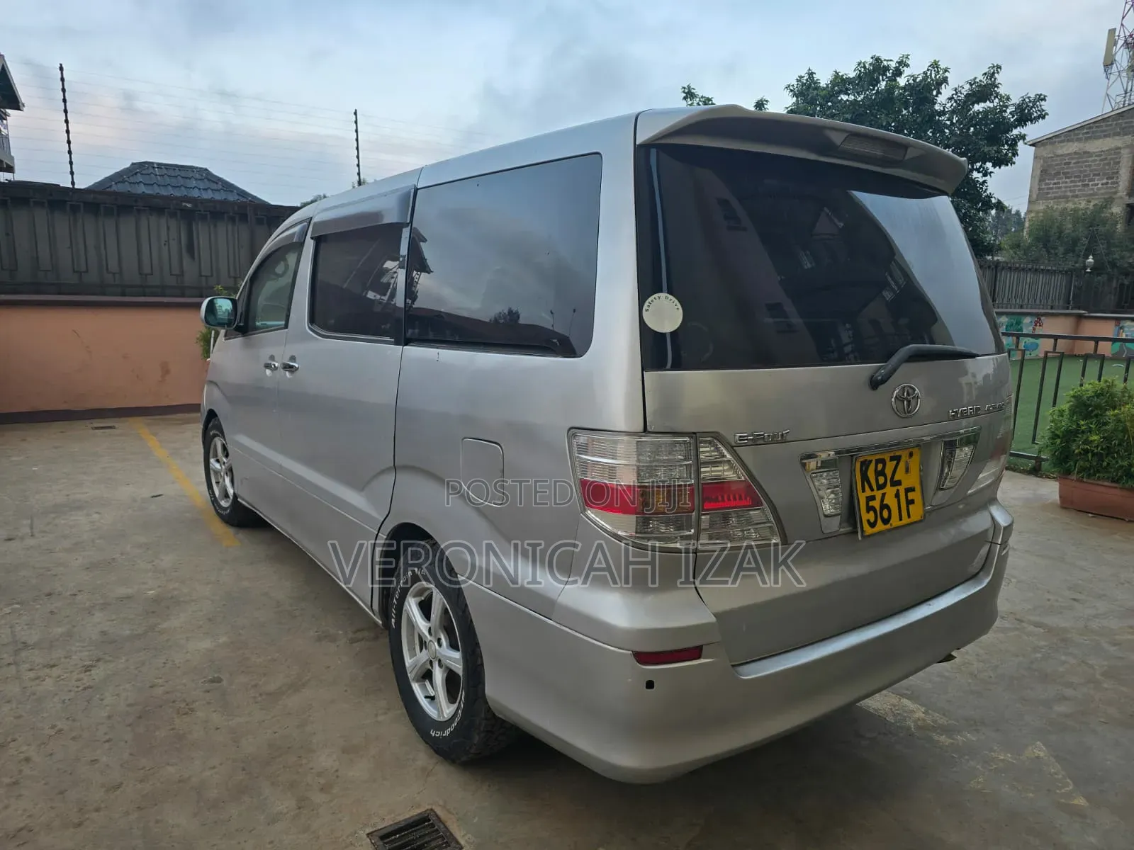 Toyota Alphard 2007 Silver