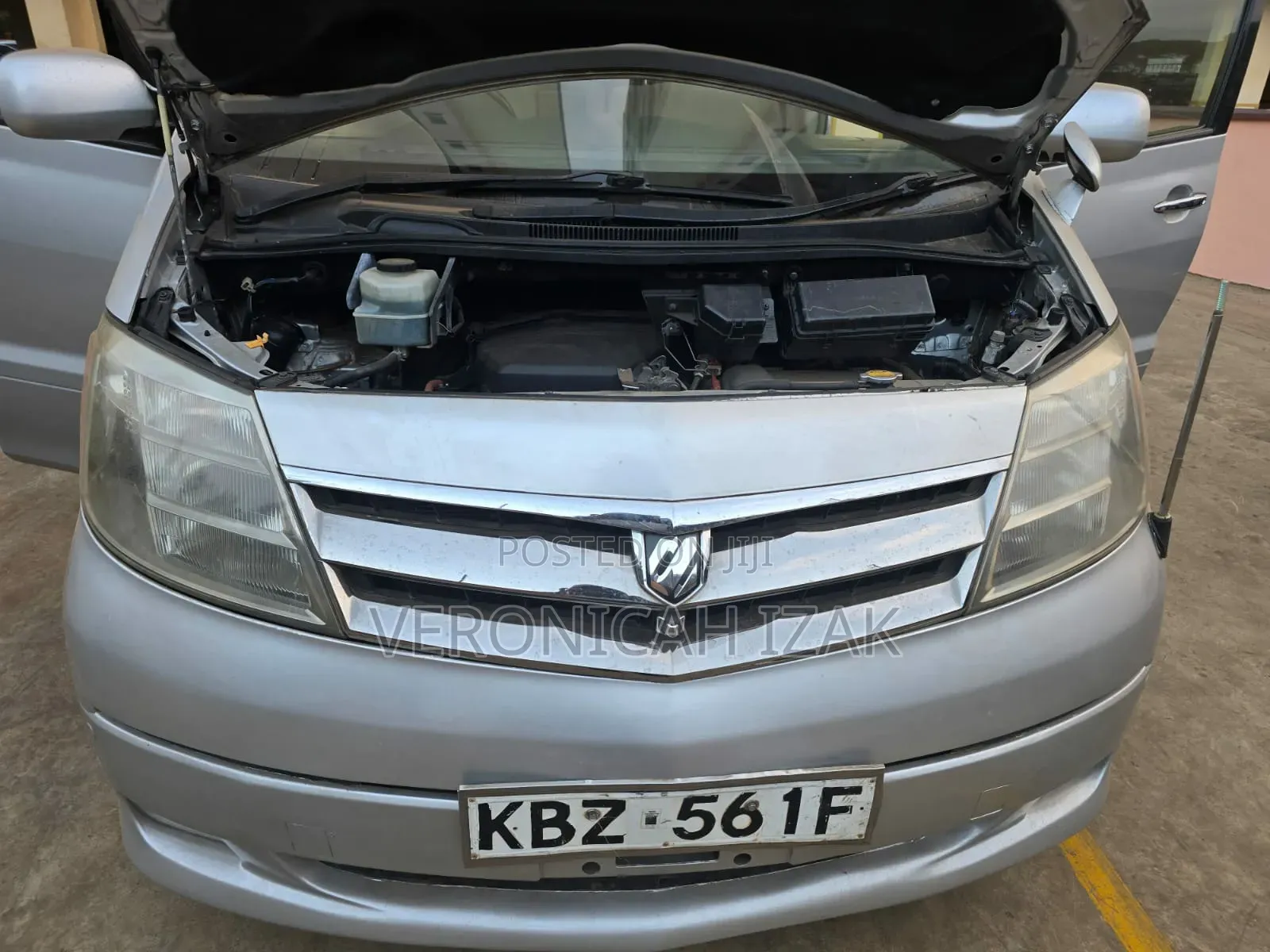 Toyota Alphard 2007 Silver