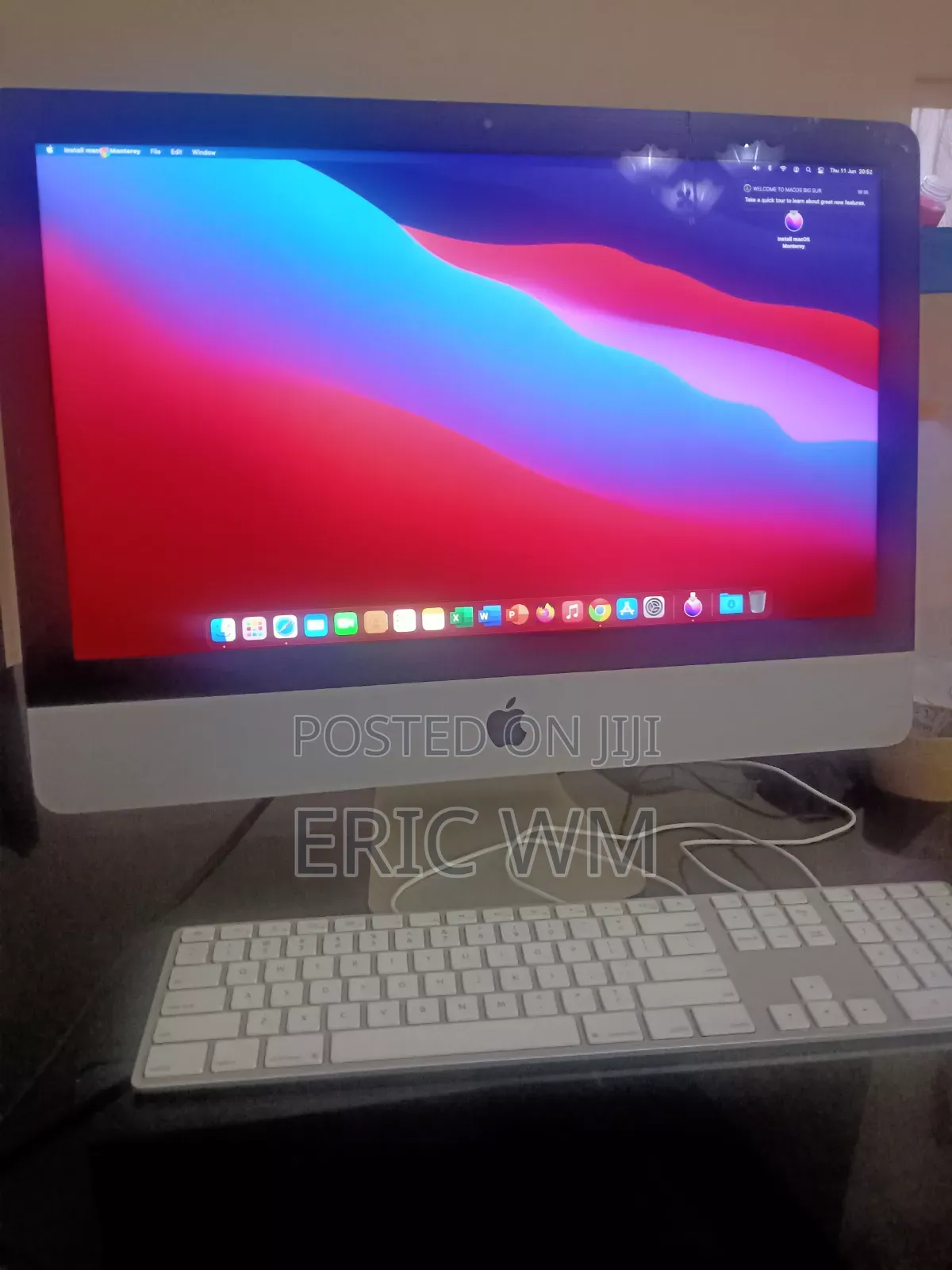 Desktop Computer Apple iMac 8GB Intel Core i5 HDD 500GB