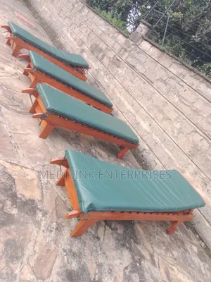 Chase Longers Sunbeds Customized (Wooden Upholstered)