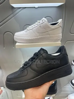 Nike Airforce 1 Plain Sneakers (Size 36-45)