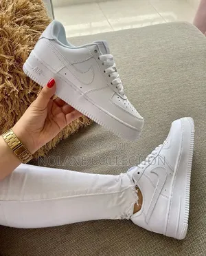 Nike Airforce 1 Plain Sneakers (Size 36-45)