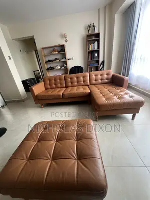 3 Seater Sofa With Chaise and Ottoman