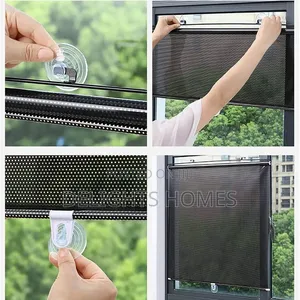 Retracting Black Out Window Blinds-Pa