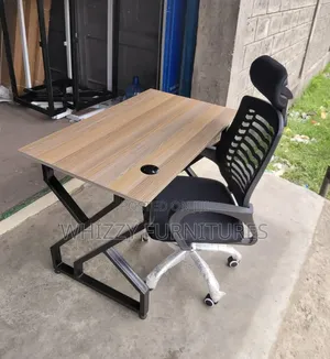 Study/Office Table With Comfortable Mesh Chair