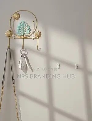 Luxury Iron Art Wall Hanging Hook/Key Holder Stand (Rt