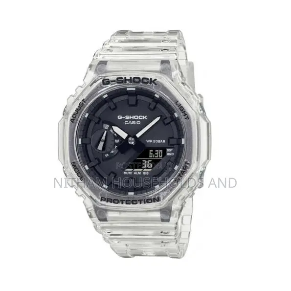 Casio Ga-2100ske-7a Transparent Carbon Core Watch