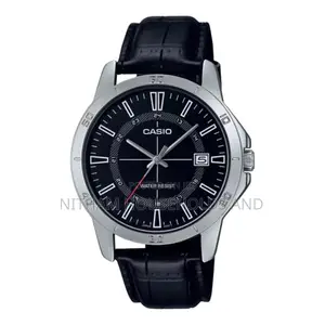 Casio MTP-V005l-1b Analog Leather Watch for Men